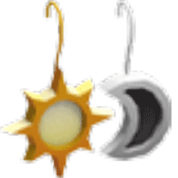 Sun & Moon Earrings - Rare from Hat Shop